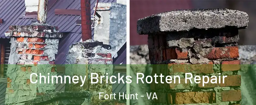 Chimney Bricks Rotten Repair Fort Hunt - VA