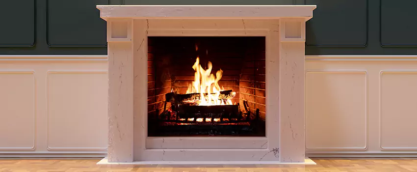 Decorative Electric Fireplace Installation in Fort Hunt, Virginia