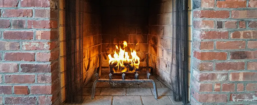 Repairing Damaged Fireplace Tiles in Fort Hunt, Virginia