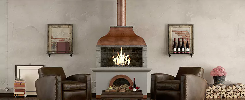 Thelin Hearth Products Providence Pellet Insert Fireplace Installation in Fort Hunt, VA