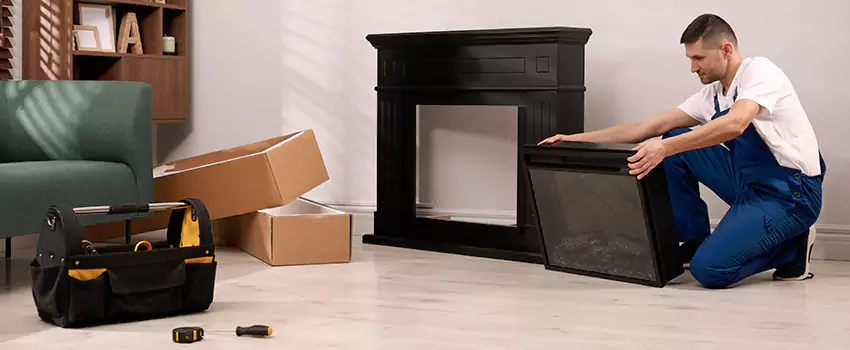 Old Rusted Metal Fireplace Repair And Replacement in Fort Hunt, VA